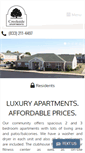 Mobile Screenshot of mycreeksideapts.com
