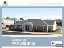 Tablet Screenshot of mycreeksideapts.com